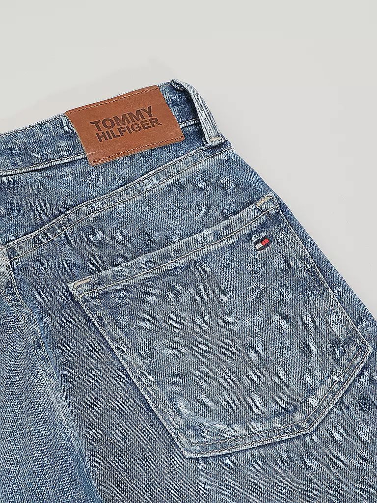 TOMMY HILFIGER | Jungen Jeans Straight Fit ARCHIVE WORN IN  | blau