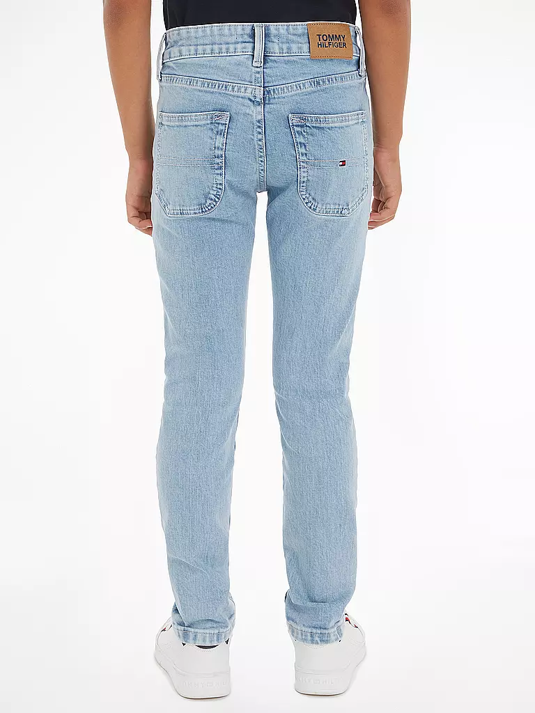 TOMMY HILFIGER | Jungen Jeans Straight Fit | blau