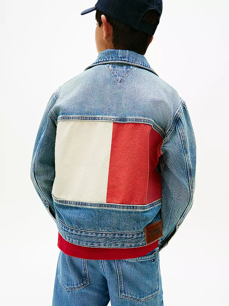 TOMMY HILFIGER | Jungen Jeansjacke | blau