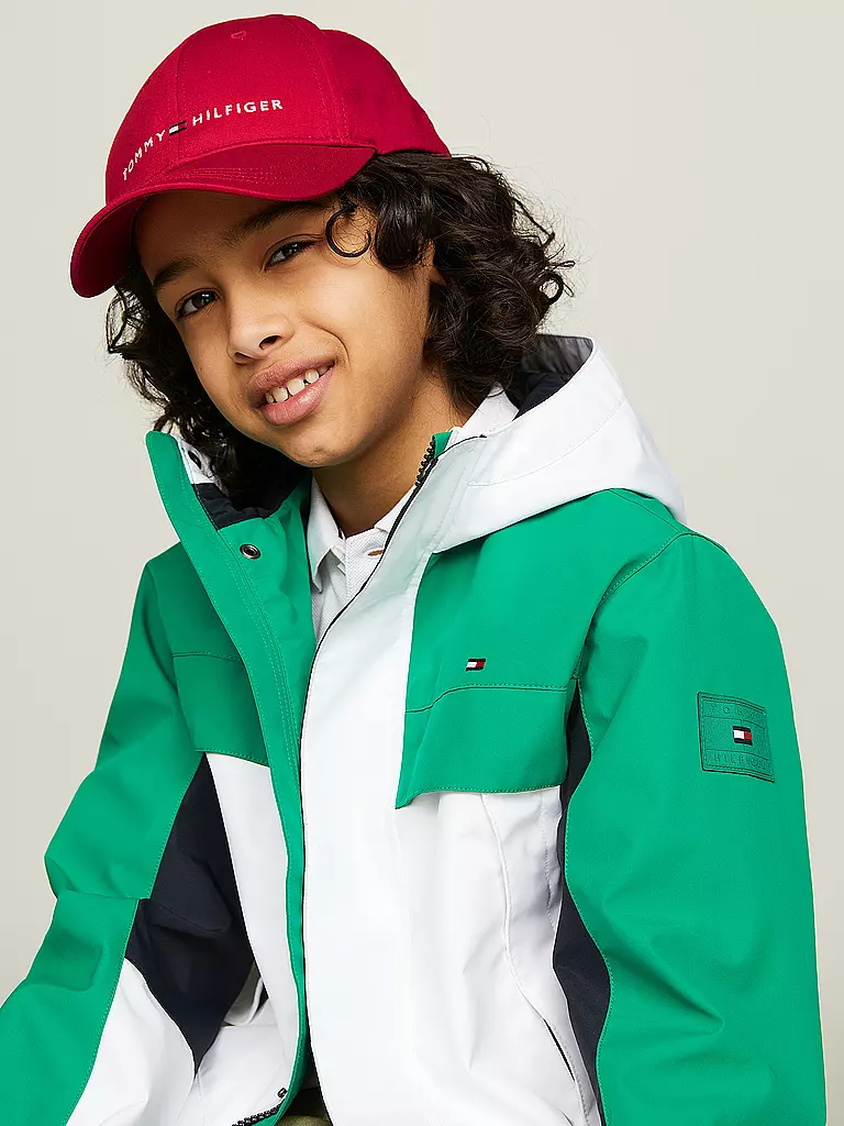 TOMMY HILFIGER | Jungen Kappe | rot