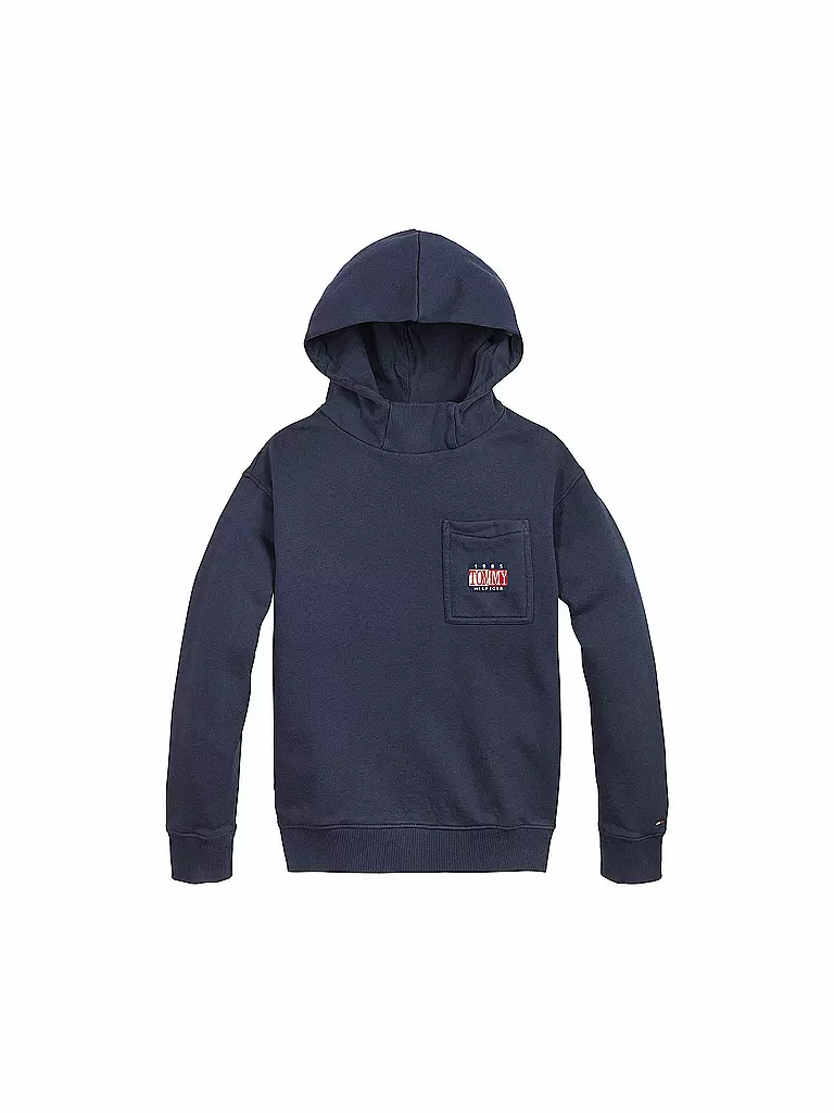 TOMMY HILFIGER | Jungen Kapuzensweater - Hoodie | blau