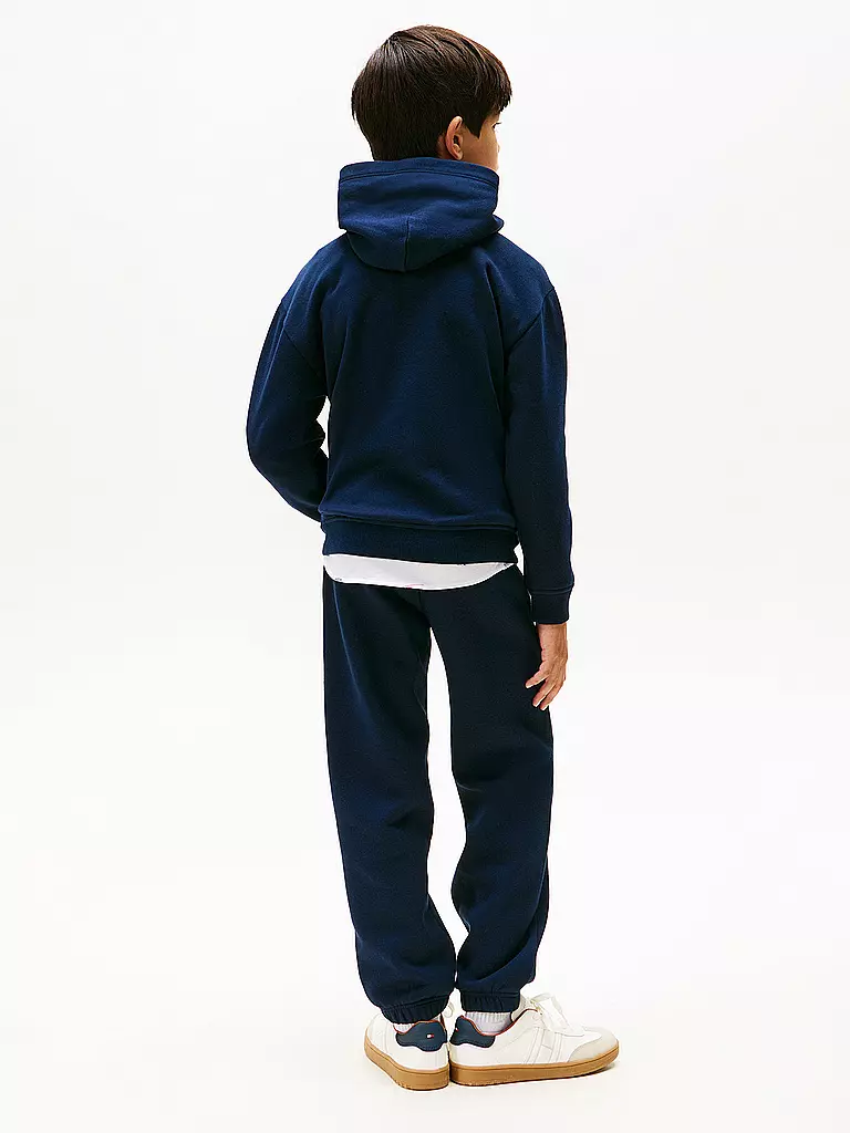 TOMMY HILFIGER | Jungen Kapuzensweater - Hoodie | dunkelblau