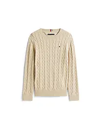 TOMMY HILFIGER | Jungen Pullover | beige