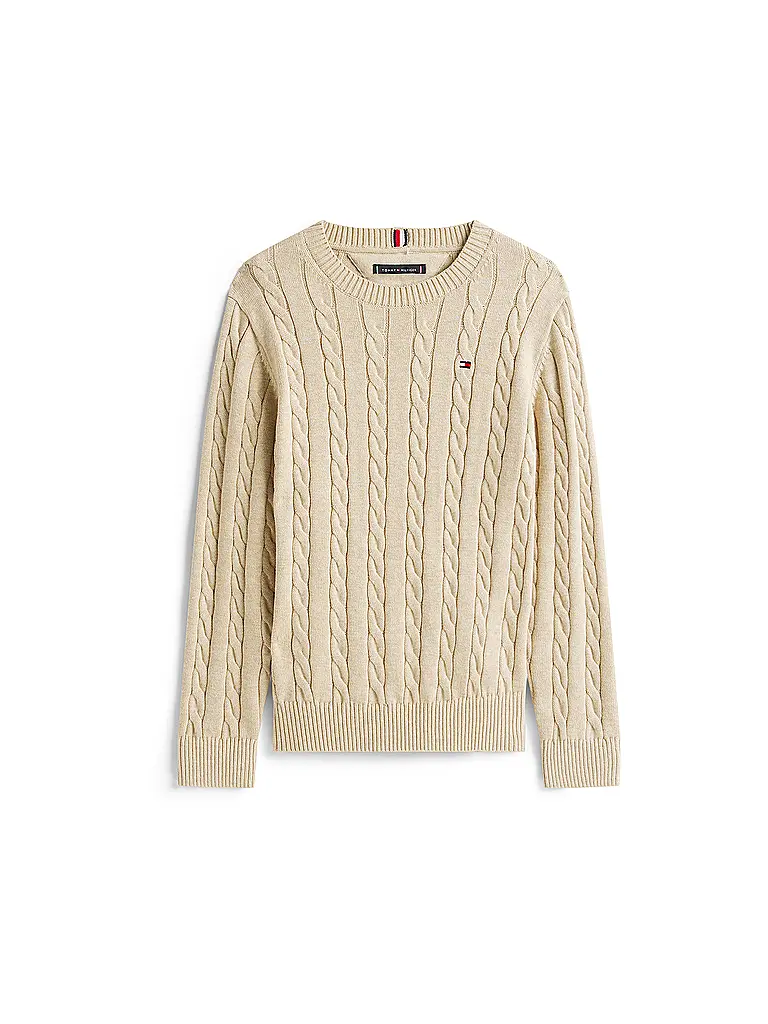 TOMMY HILFIGER | Jungen Pullover | beige