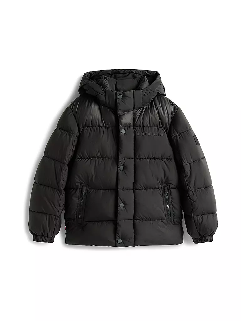 TOMMY HILFIGER | Jungen Steppjacke | schwarz