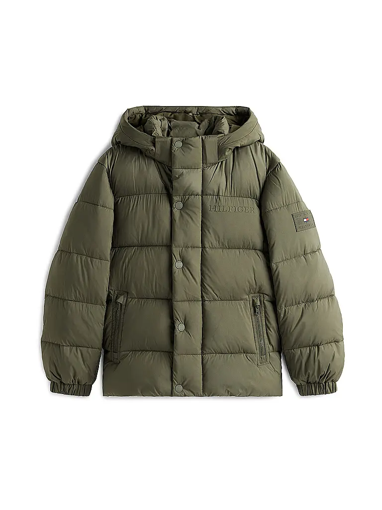 TOMMY HILFIGER | Jungen Steppjacke | olive
