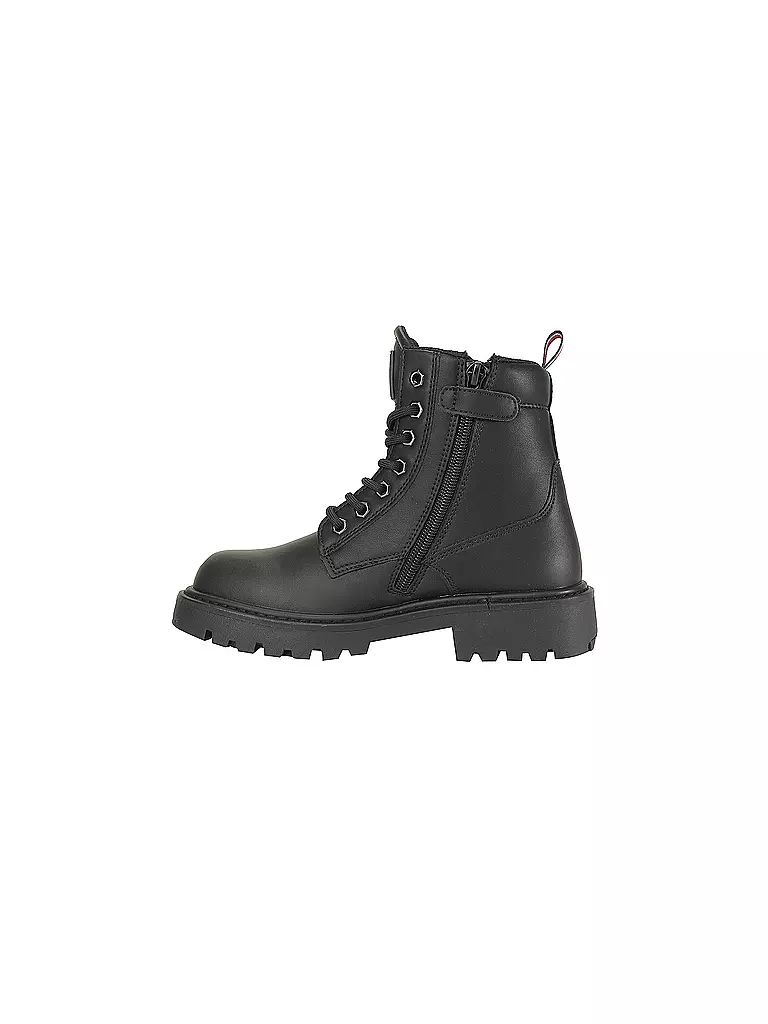 TOMMY HILFIGER | Jungen Stiefel DENNIS | schwarz
