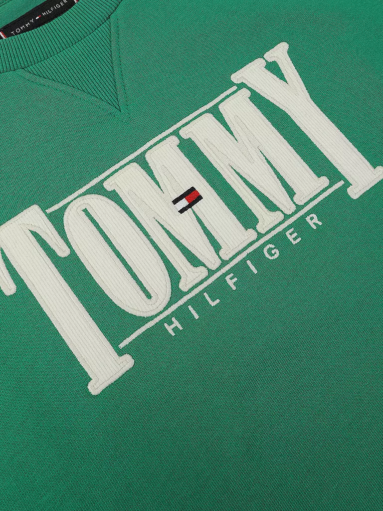 TOMMY HILFIGER | Jungen Sweater | grün