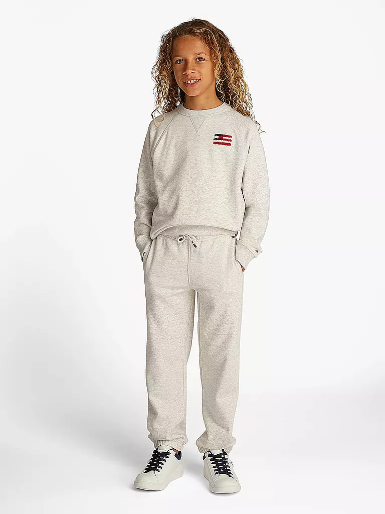 TOMMY HILFIGER | Jungen Sweater | hellgrau