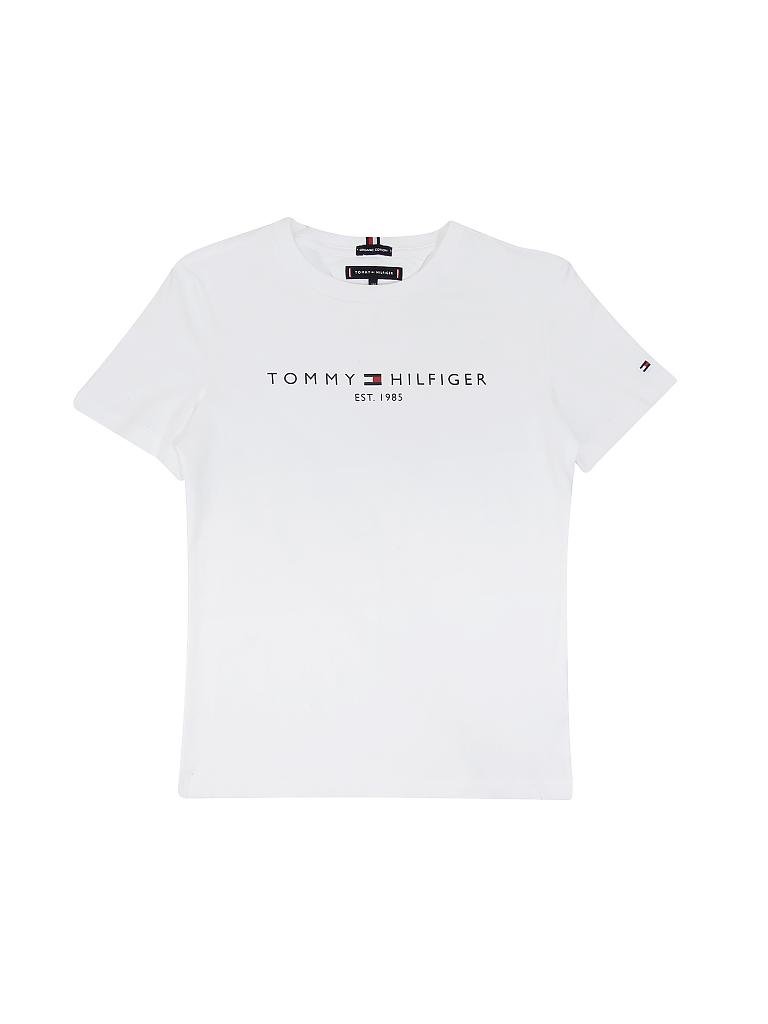 TOMMY HILFIGER | Jungen T Shirt | weiß