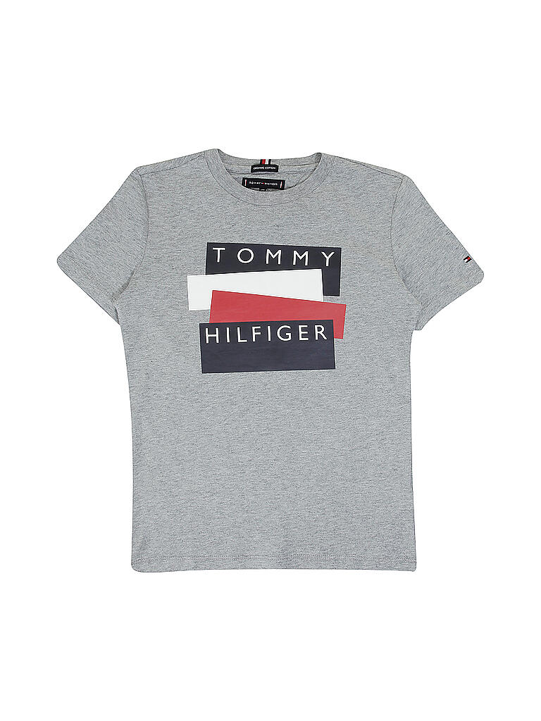 TOMMY HILFIGER | Jungen T Shirt | grau