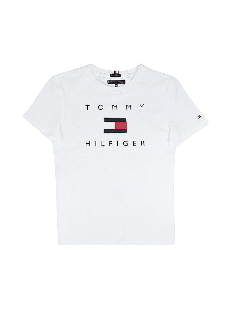 TOMMY HILFIGER Jungen T Shirt weiß