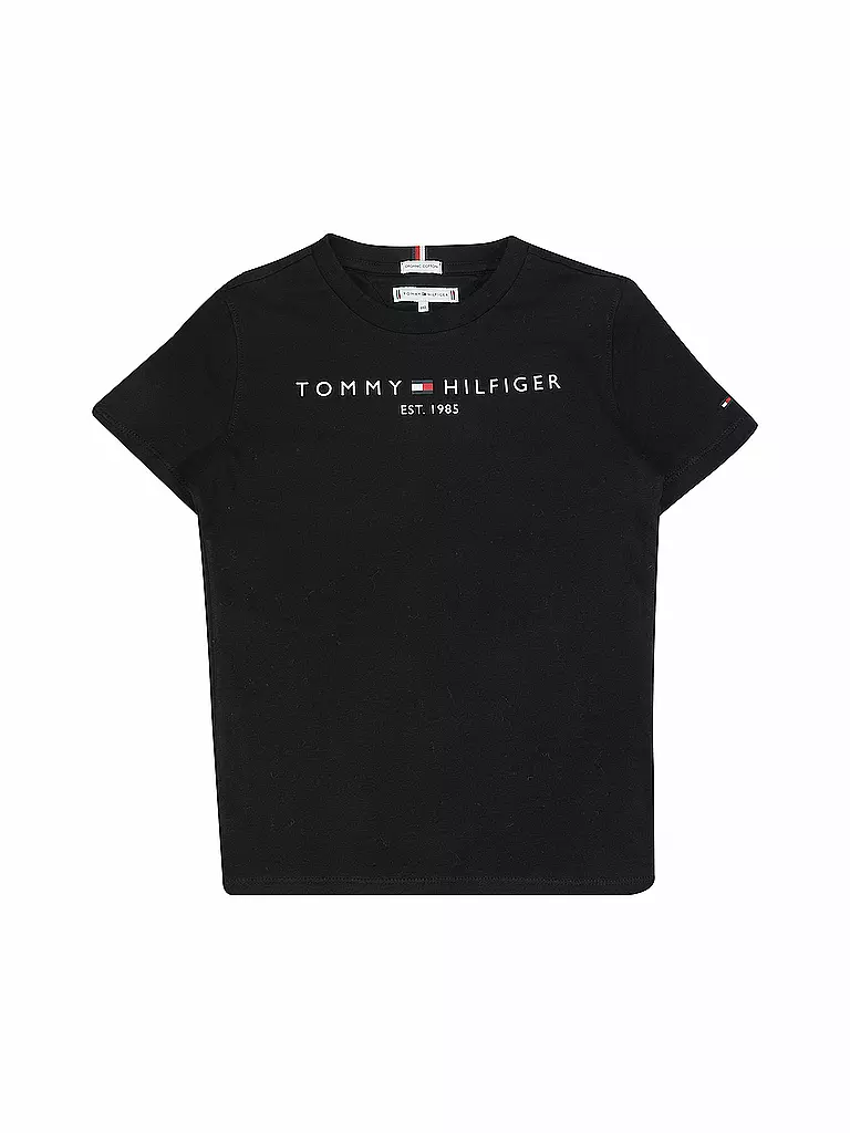 TOMMY HILFIGER | Jungen T-Shirt  | schwarz
