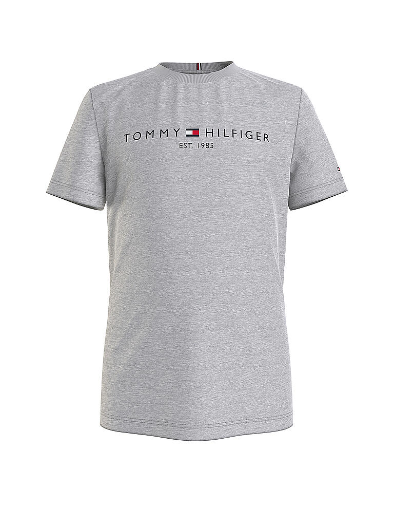 TOMMY HILFIGER | Jungen T-Shirt Regular Fit | grau