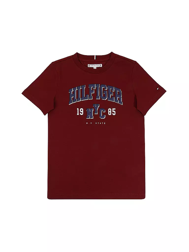 TOMMY HILFIGER | Jungen T-Shirt VARSITY | rot