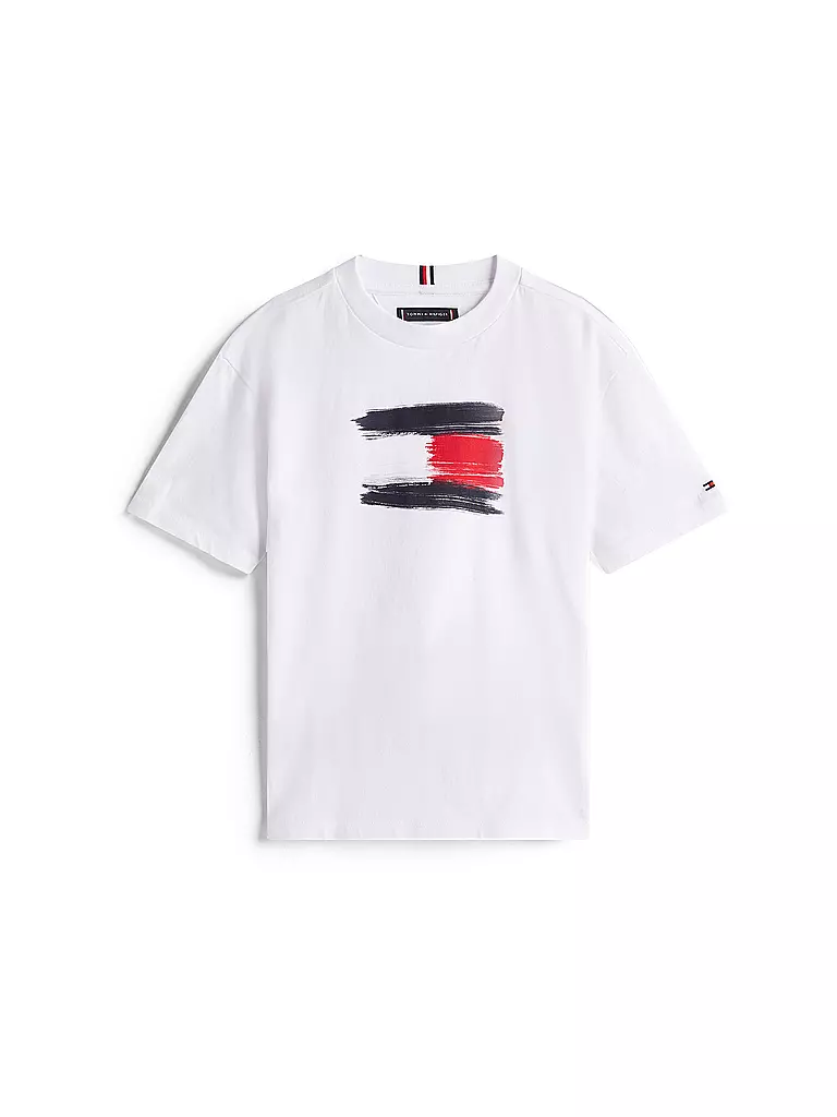 TOMMY HILFIGER | Jungen T-Shirt | weiss