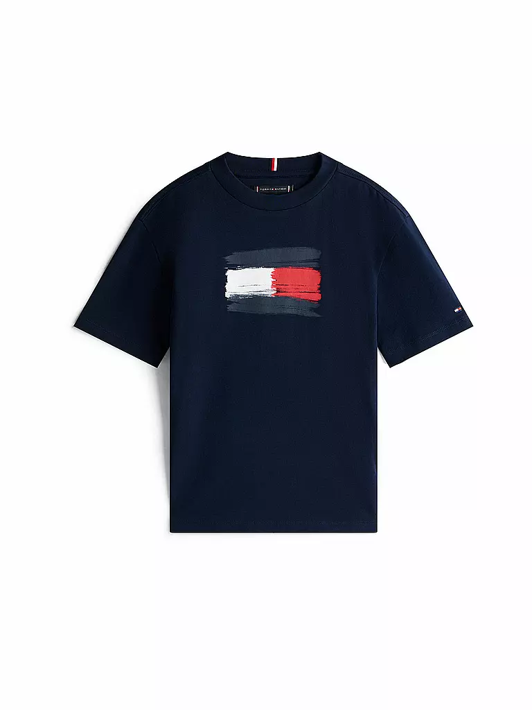 TOMMY HILFIGER | Jungen T-Shirt | dunkelblau