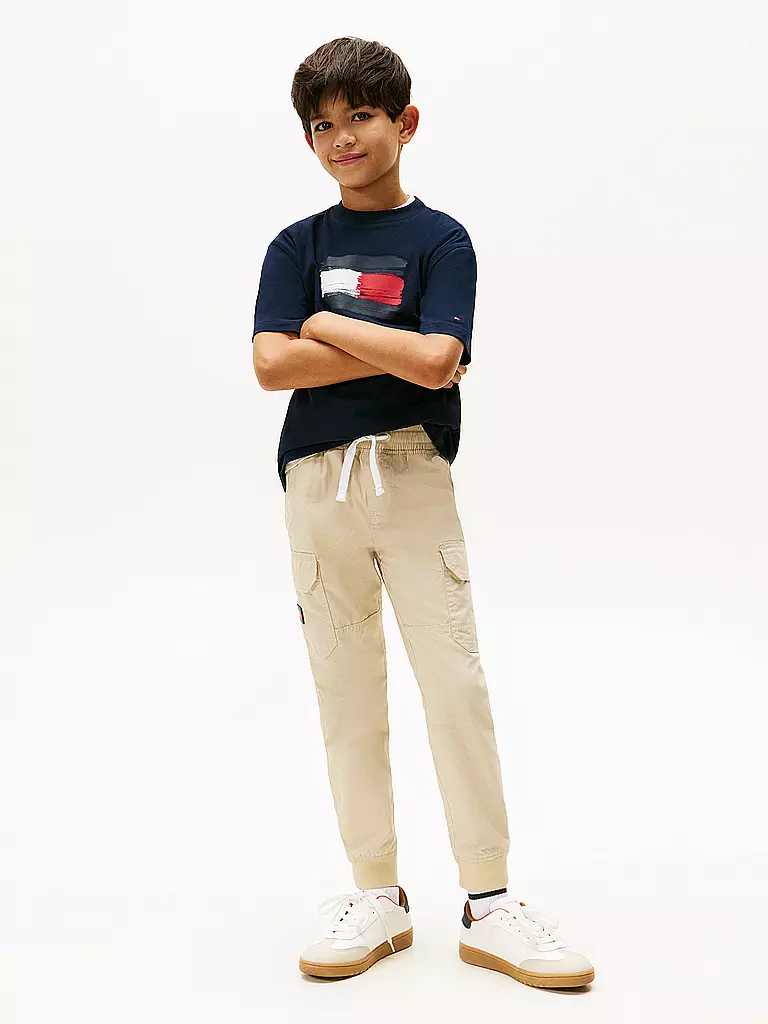 TOMMY HILFIGER | Jungen T-Shirt | dunkelblau