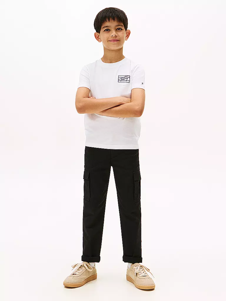 TOMMY HILFIGER | Jungen T-Shirt | weiss