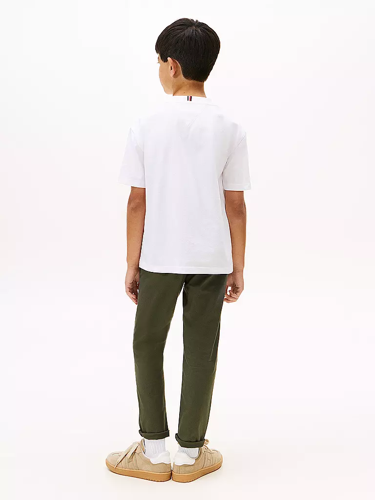 TOMMY HILFIGER | Jungen T-Shirt | weiss