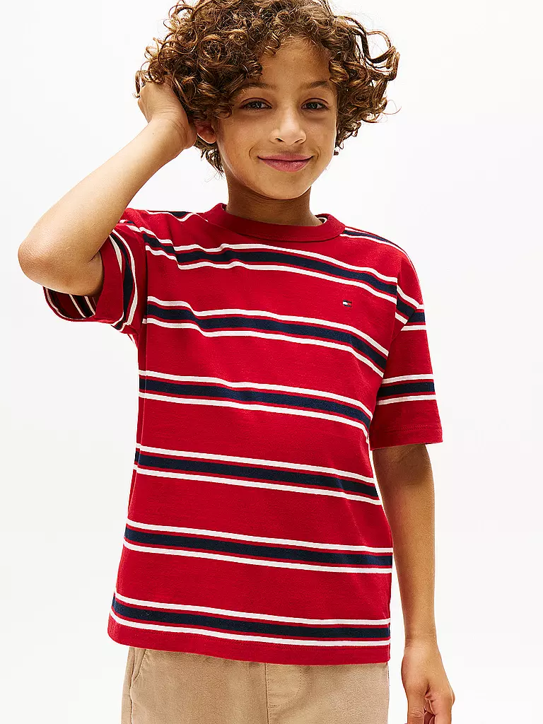 TOMMY HILFIGER | Jungen T-Shirt | schwarz