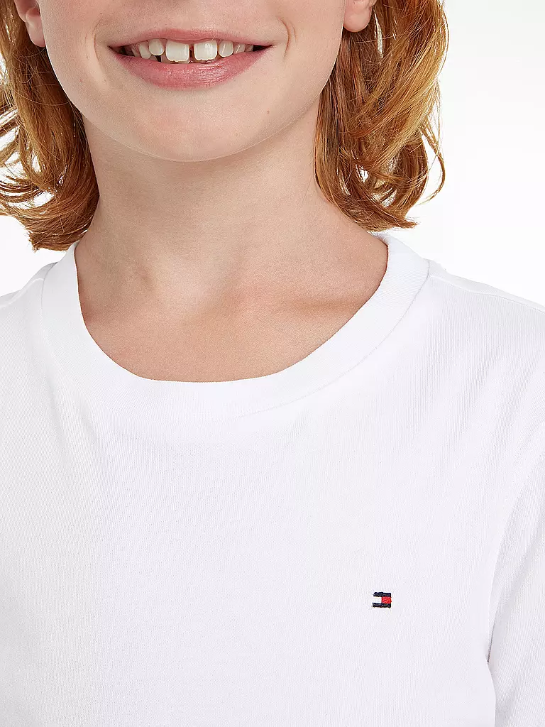 TOMMY HILFIGER | Jungen T-Shirt | weiss