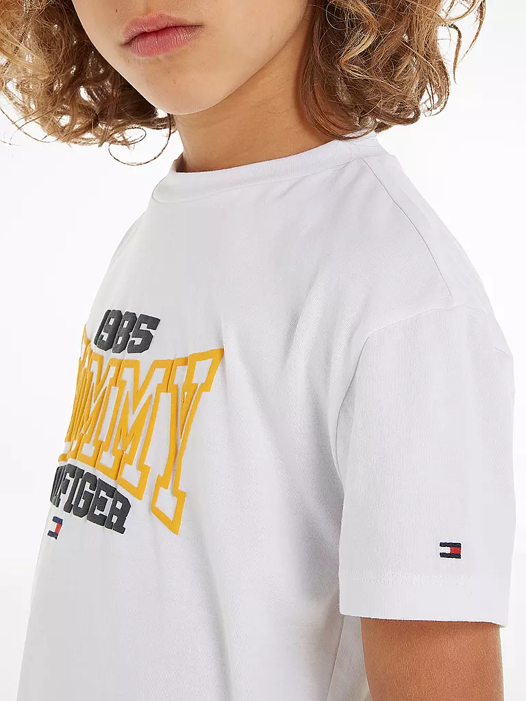 TOMMY HILFIGER | Jungen T-Shirt | weiss
