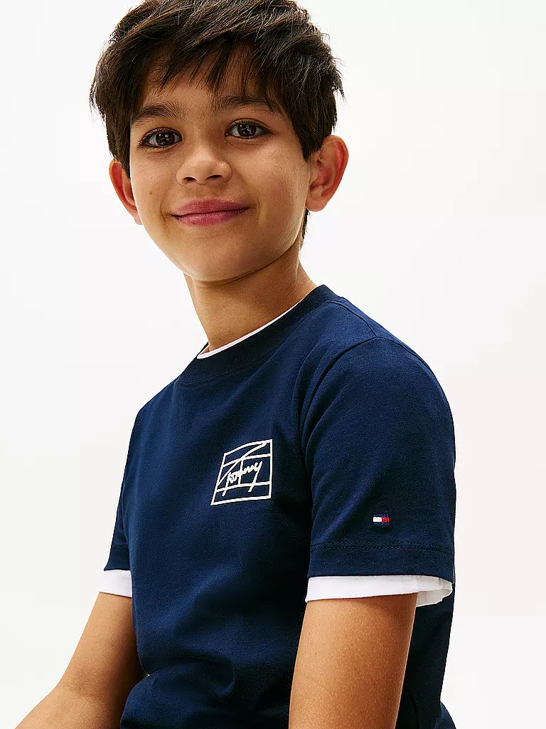 TOMMY HILFIGER | Jungen T-Shirt | rot