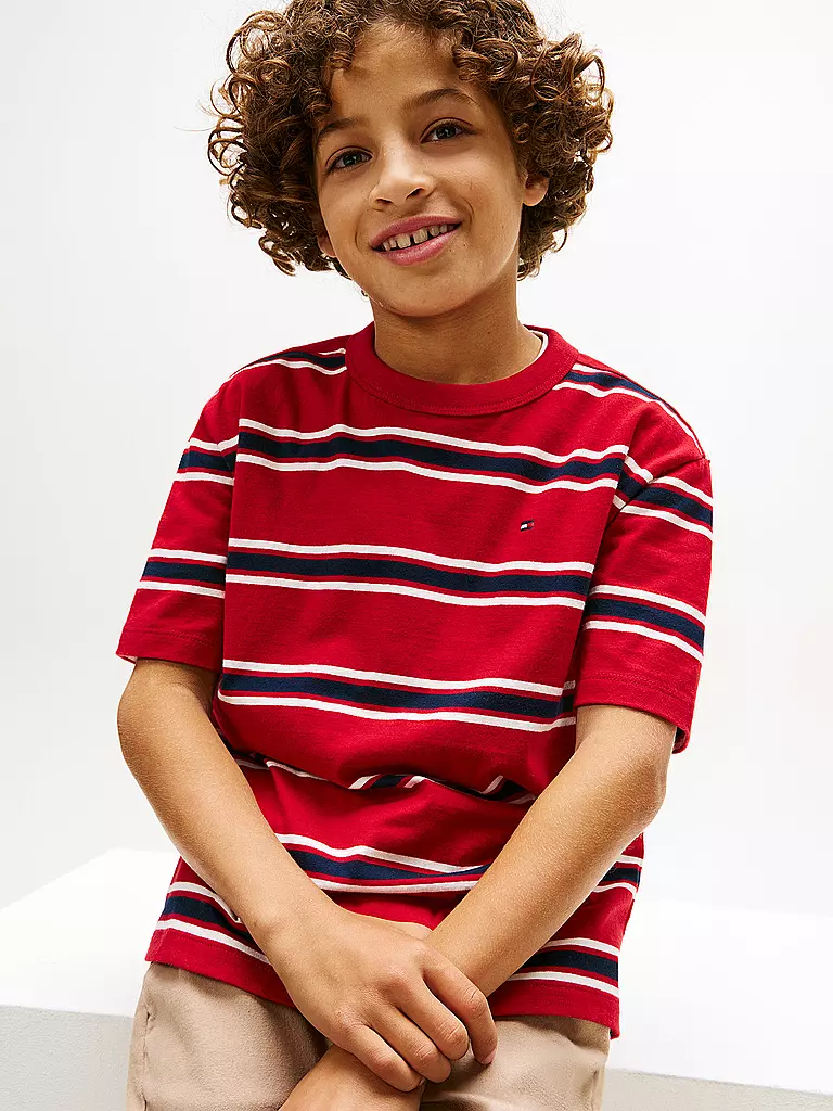 TOMMY HILFIGER | Jungen T-Shirt | schwarz