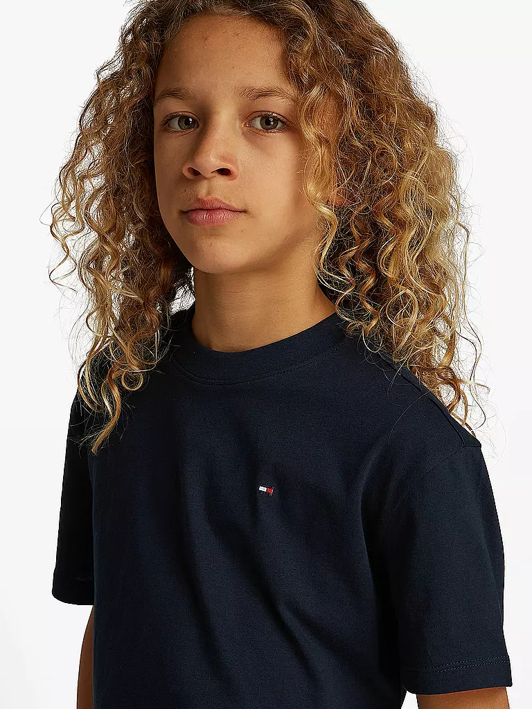 TOMMY HILFIGER | Jungen T-Shirt | dunkelblau
