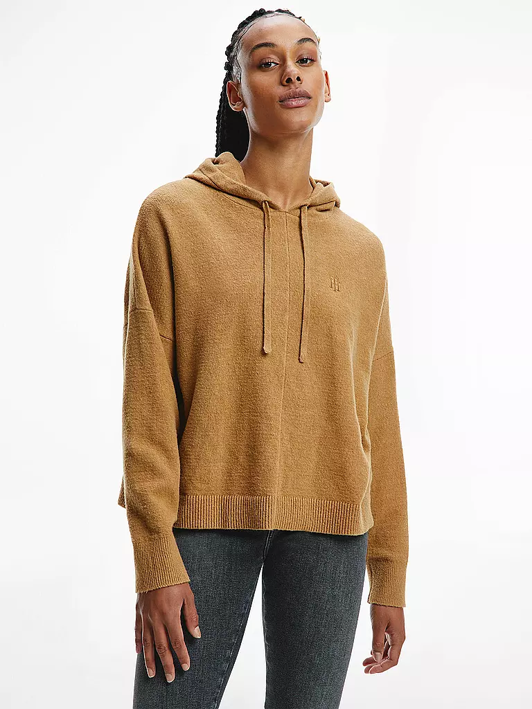 TOMMY HILFIGER | Kapuzenpullover - Hoodie | Camel