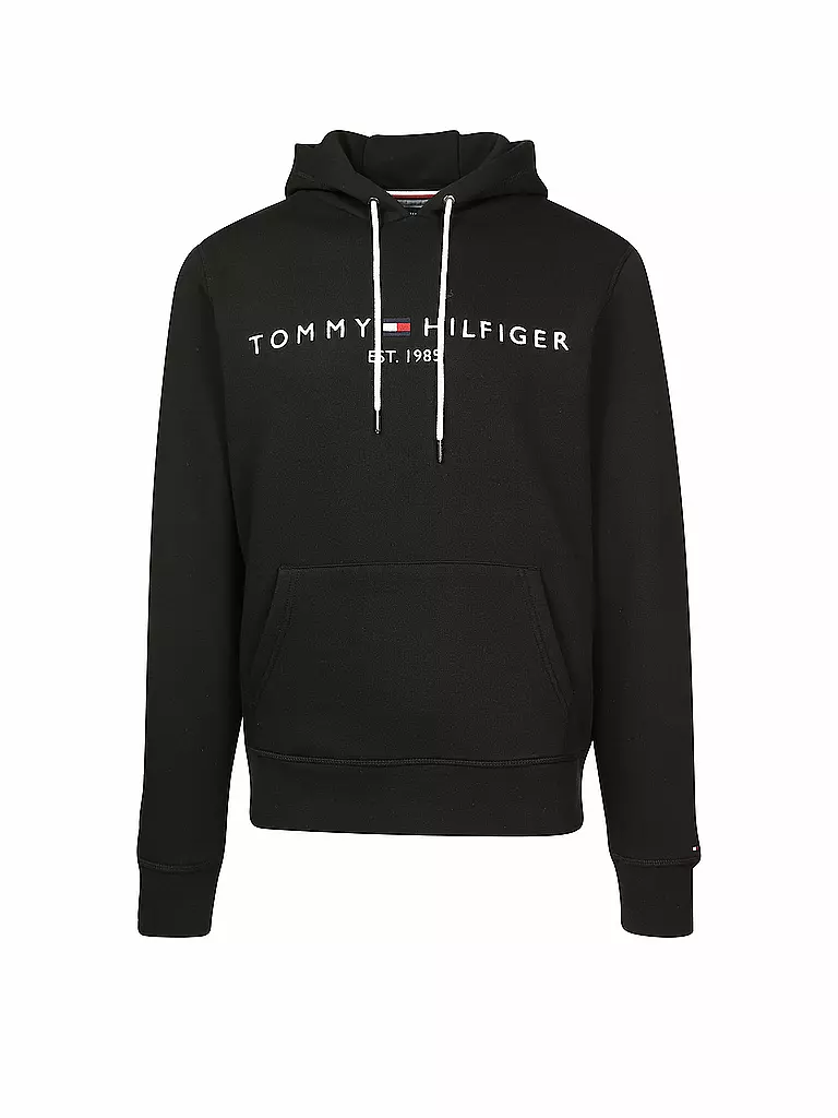 TOMMY HILFIGER | Kapuzensweater - Hoodie  | schwarz