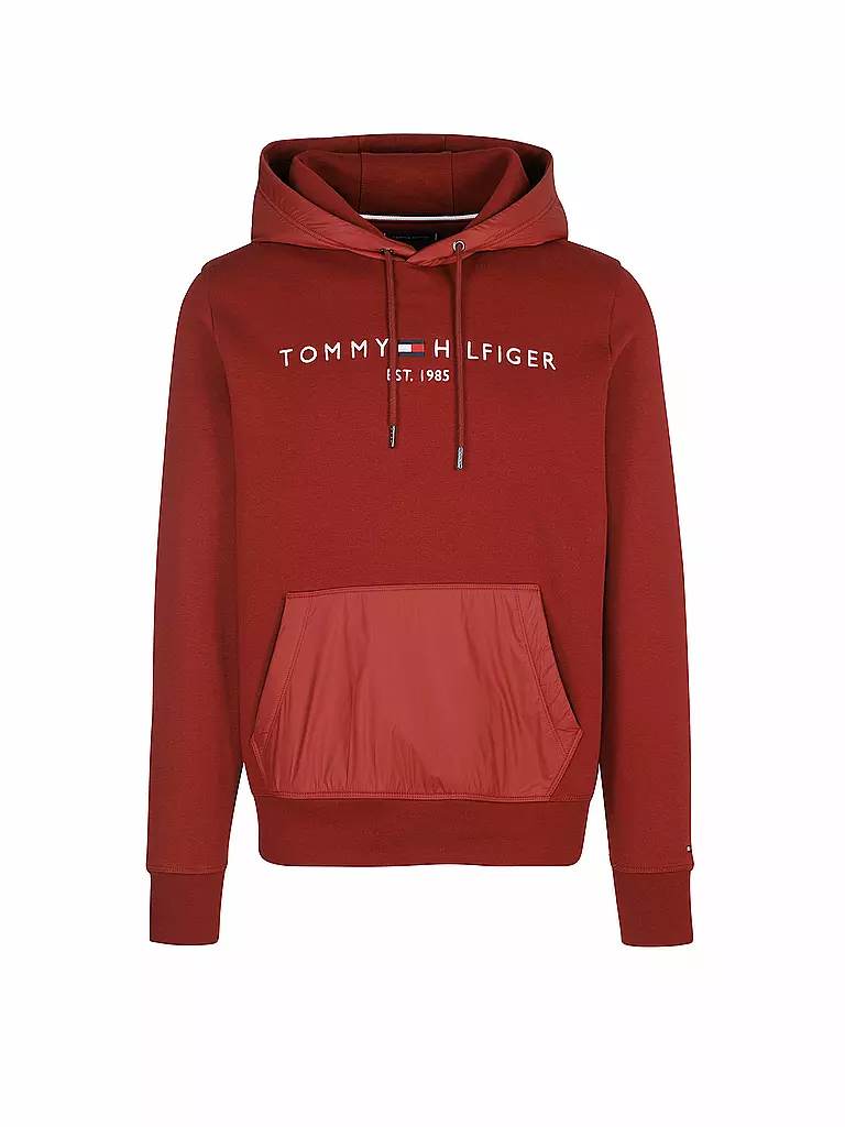 TOMMY HILFIGER | Kapuzensweater - Hoodie  | rot