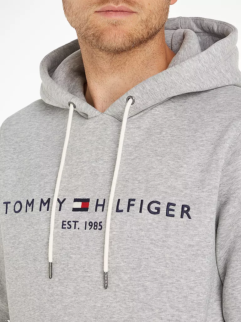 TOMMY HILFIGER | Kapuzensweater - Hoodie  | grau
