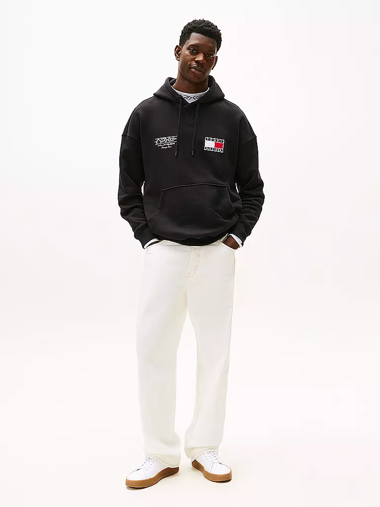 TOMMY HILFIGER | Kapuzensweater - Hoodie F1 MOVIE | schwarz