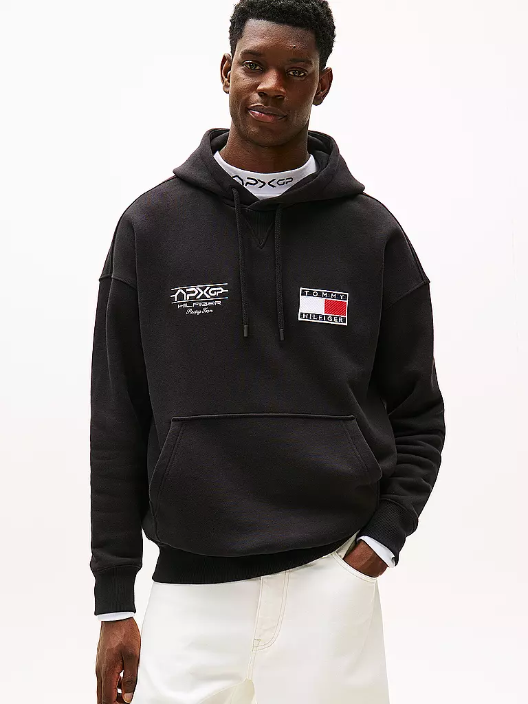 TOMMY HILFIGER | Kapuzensweater - Hoodie F1 MOVIE | schwarz