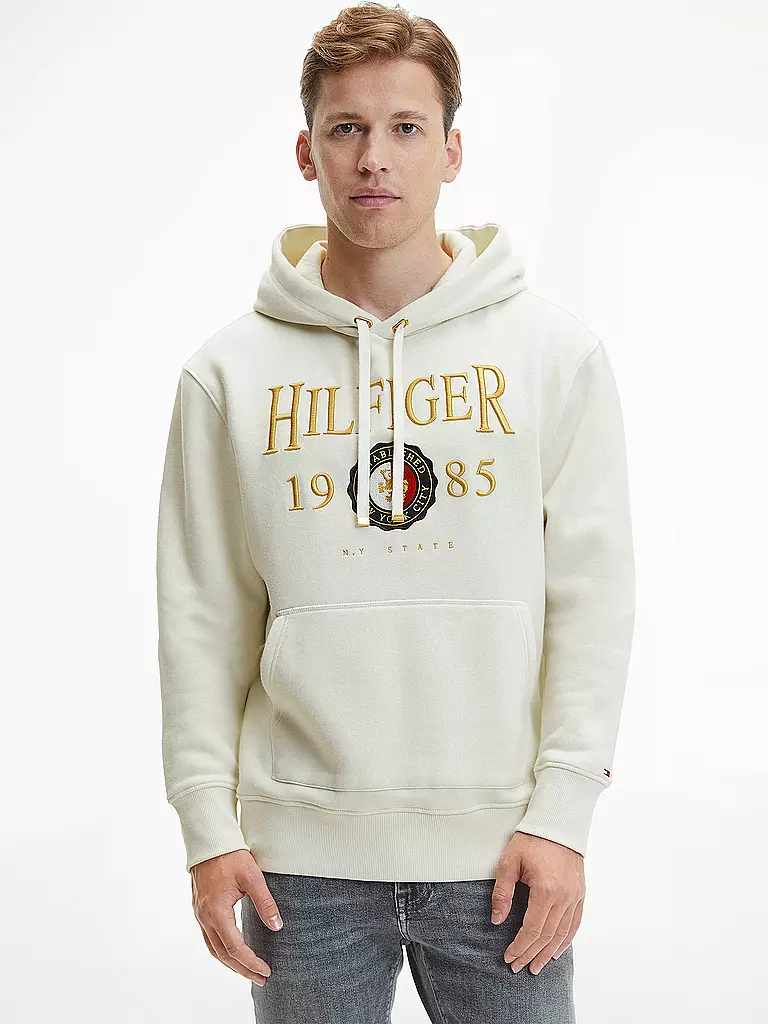 TOMMY HILFIGER | Kapuzensweater - Hoodie Icon | weiß