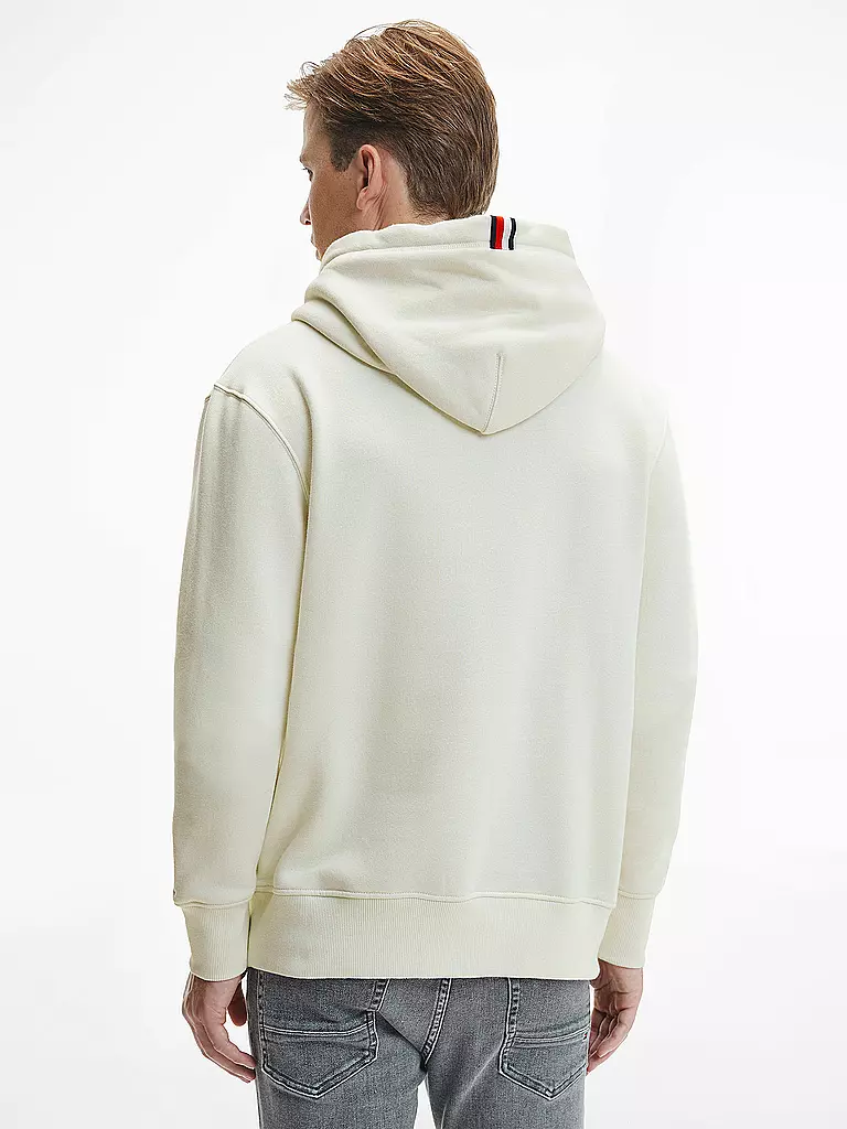 TOMMY HILFIGER | Kapuzensweater - Hoodie Icon | weiß