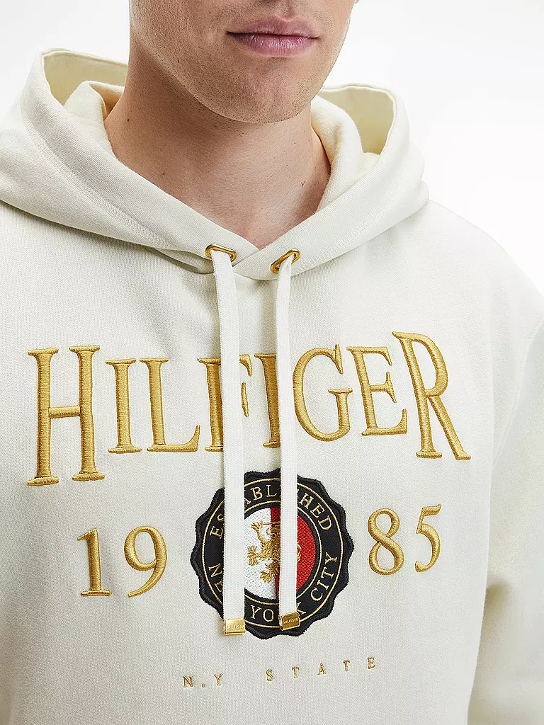 TOMMY HILFIGER | Kapuzensweater - Hoodie Icon | weiß