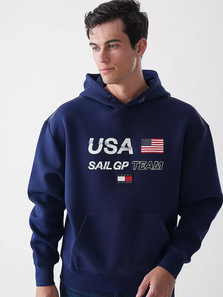 TOMMY HILFIGER | Kapuzensweater - Hoodie TH x SailGP | blau