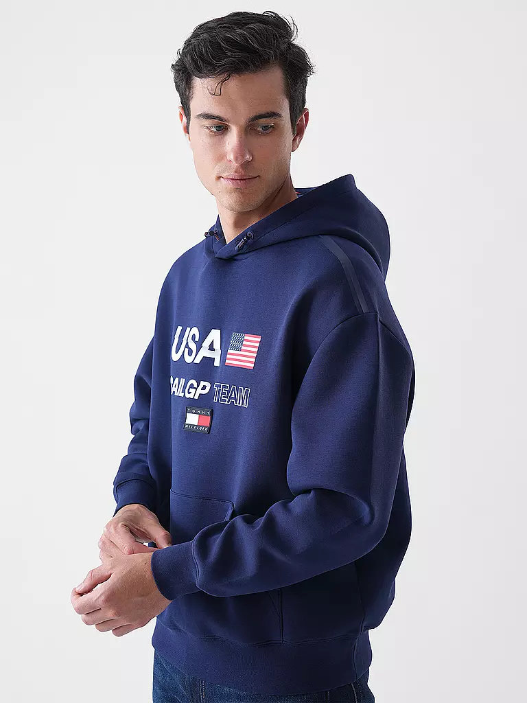 TOMMY HILFIGER | Kapuzensweater - Hoodie TH x SailGP | blau