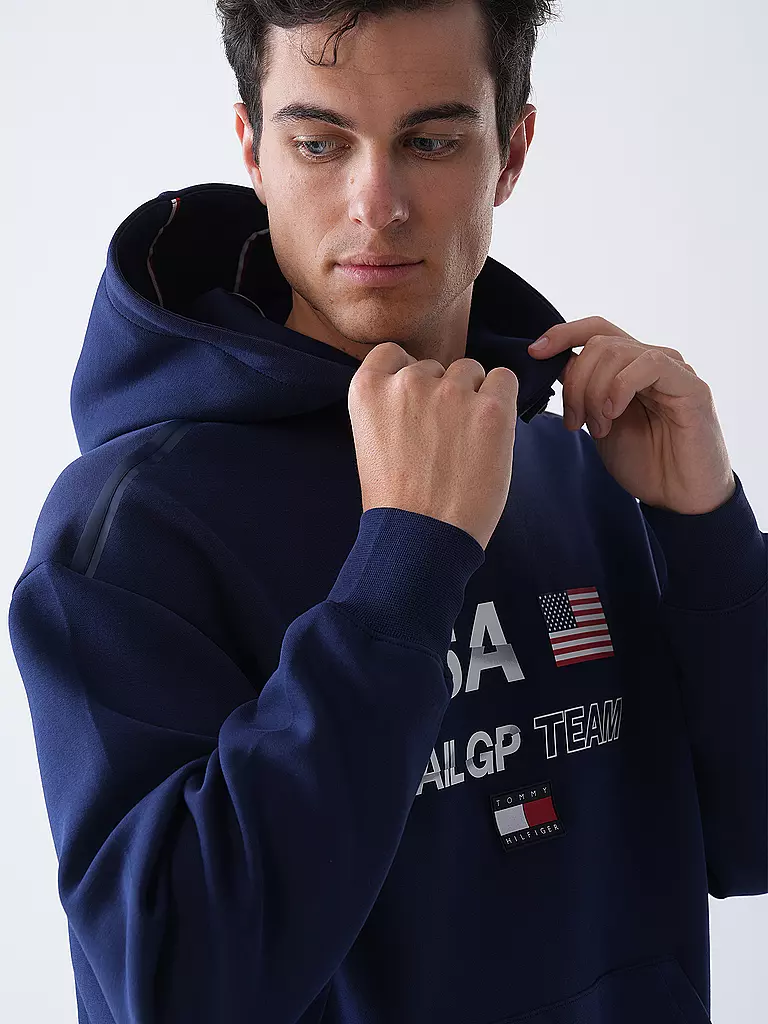 TOMMY HILFIGER | Kapuzensweater - Hoodie TH x SailGP | blau