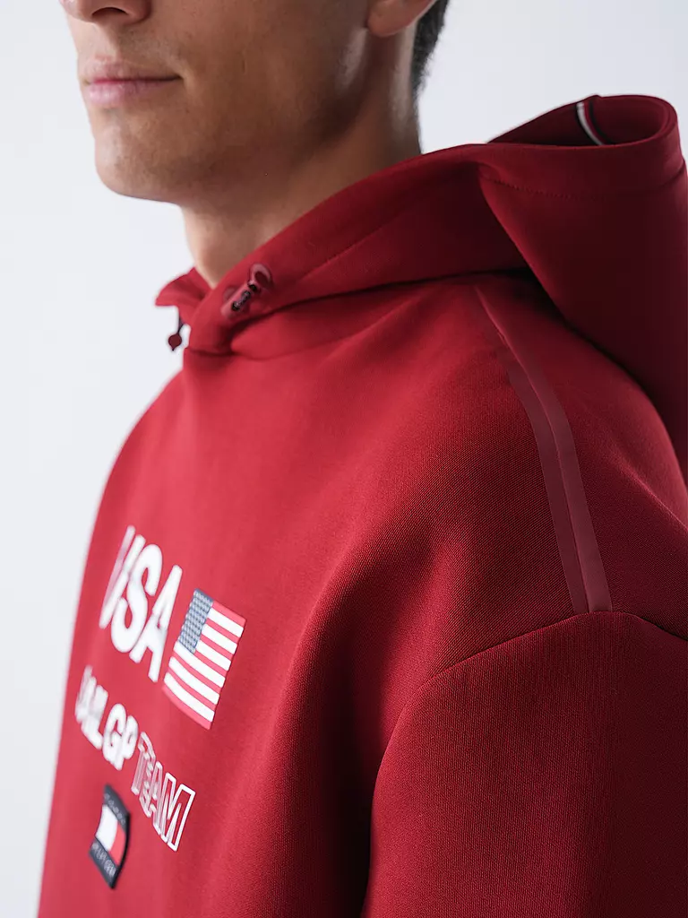 TOMMY HILFIGER | Kapuzensweater - Hoodie TH x SailGP | rot