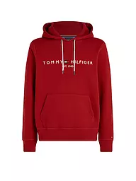 TOMMY HILFIGER | Kapuzensweater - Hoodie | Rot