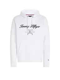 TOMMY HILFIGER | Kapuzensweater - Hoodie | weiss