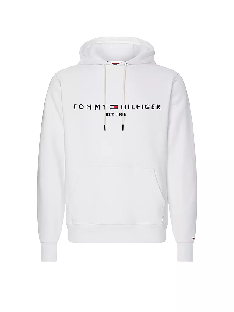 TOMMY HILFIGER | Kapuzensweater - Hoodie | weiss