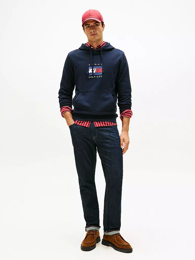 TOMMY HILFIGER | Kapuzensweater - Hoodie | dunkelblau