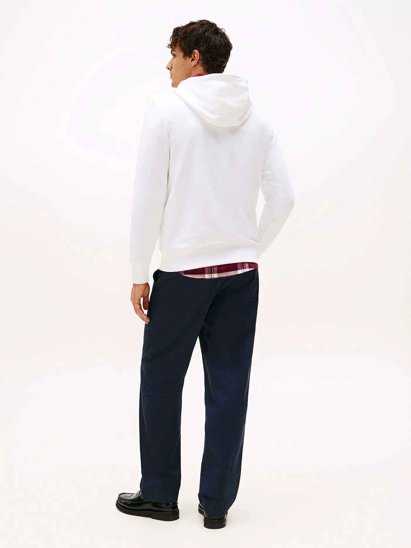 TOMMY HILFIGER | Kapuzensweater - Hoodie | weiss