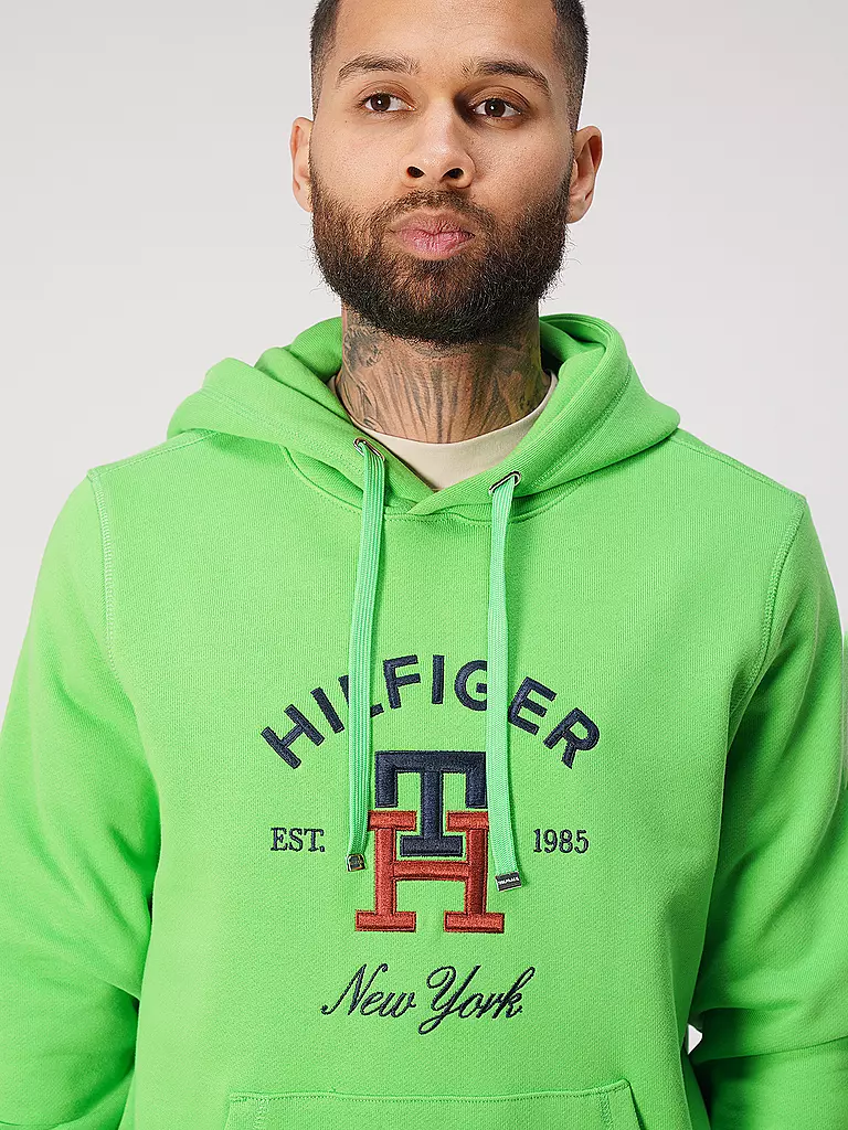 TOMMY HILFIGER | Kapuzensweater - Hoodie | grün