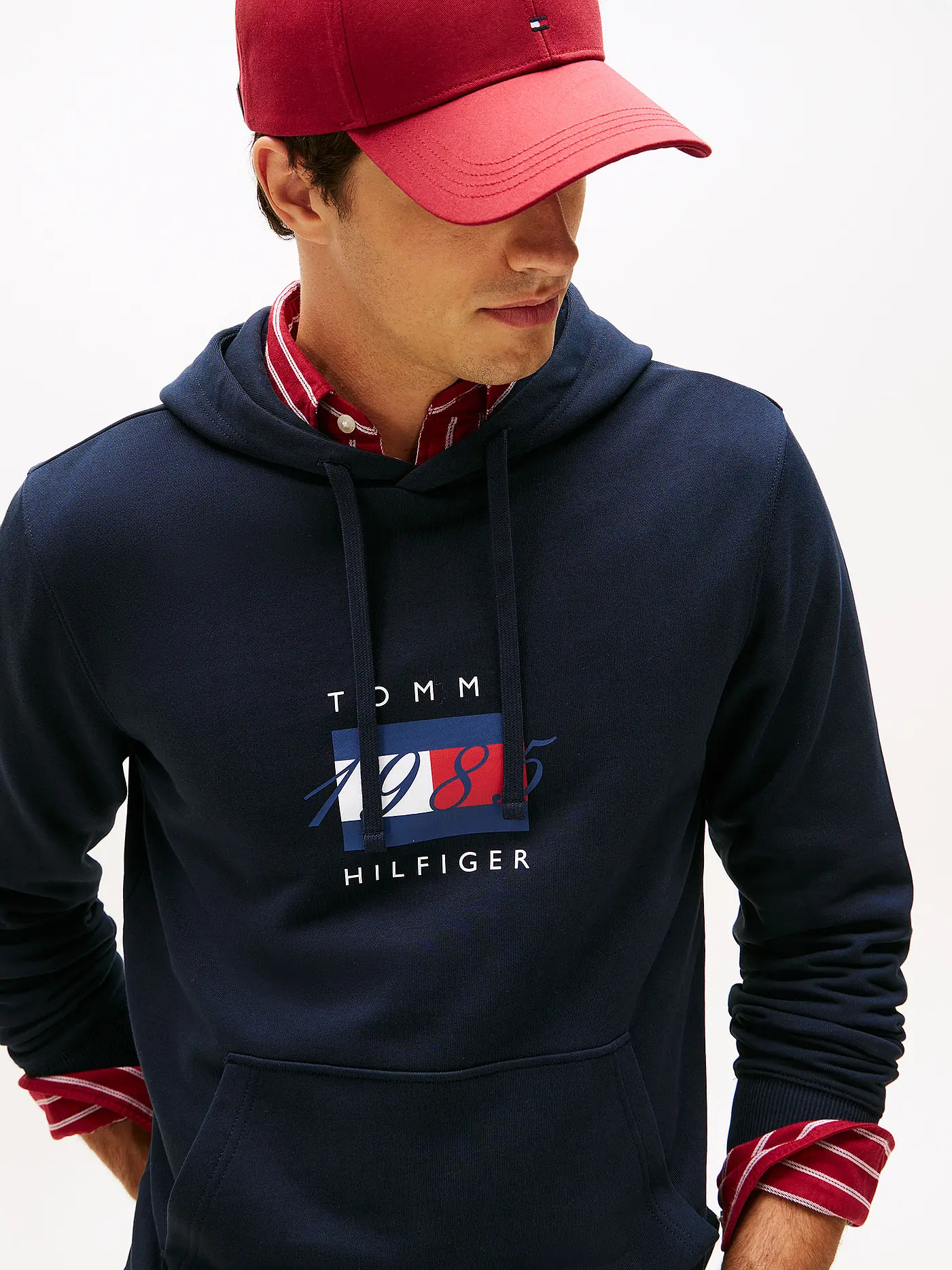 TOMMY HILFIGER | Kapuzensweater - Hoodie | dunkelblau